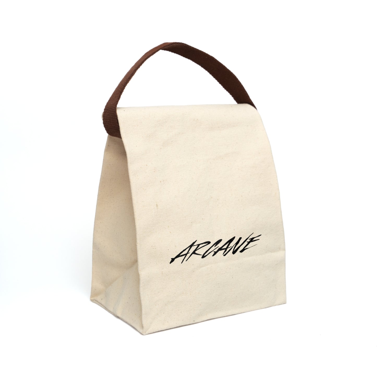 Canvas Lunch Bag With Strap