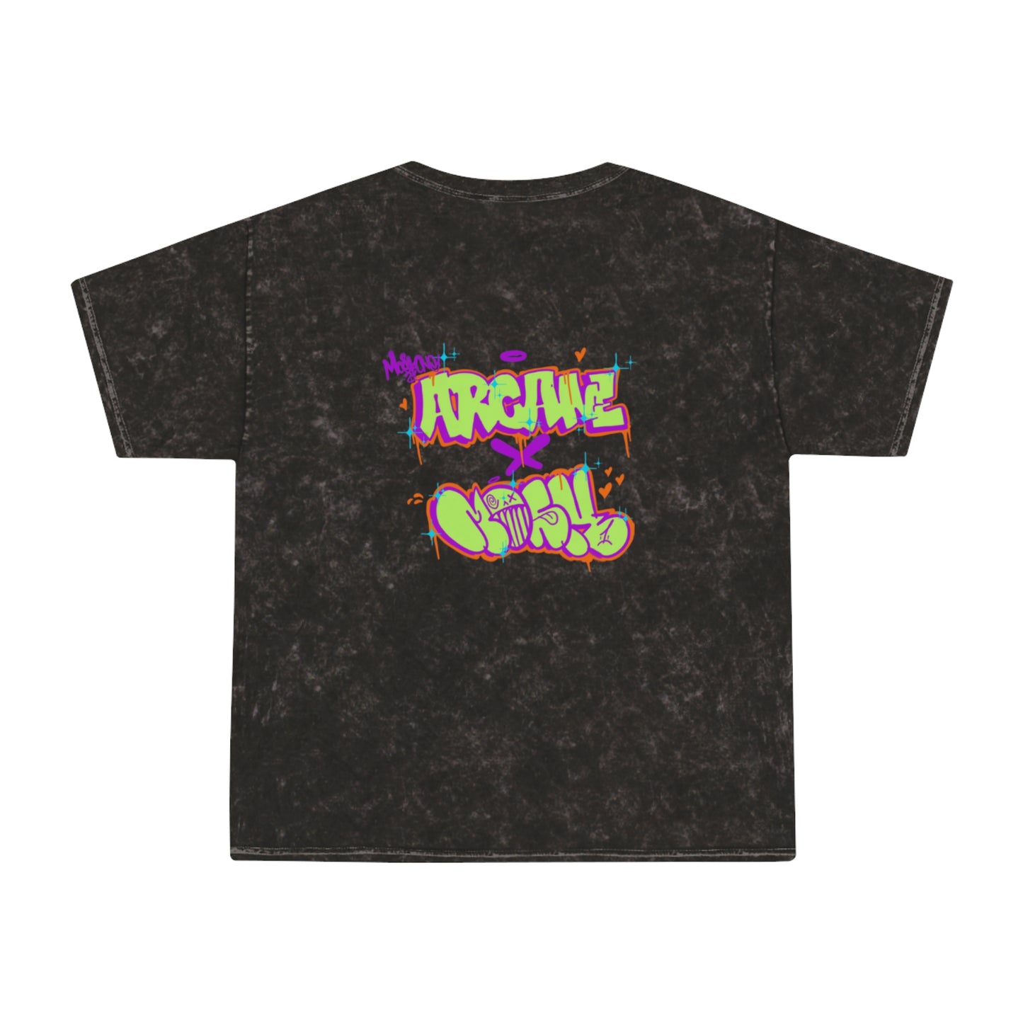 MoskOne x Arcane - Unisex Mineral Wash T-Shirt