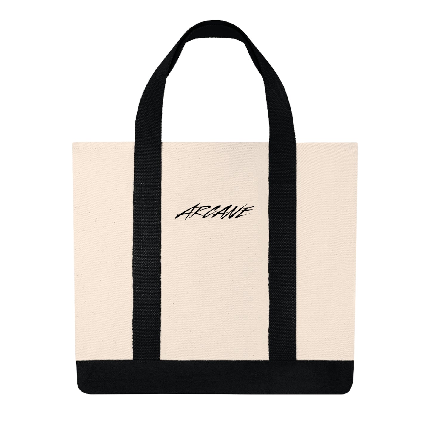 Arcane Embroidered Shopping Tote
